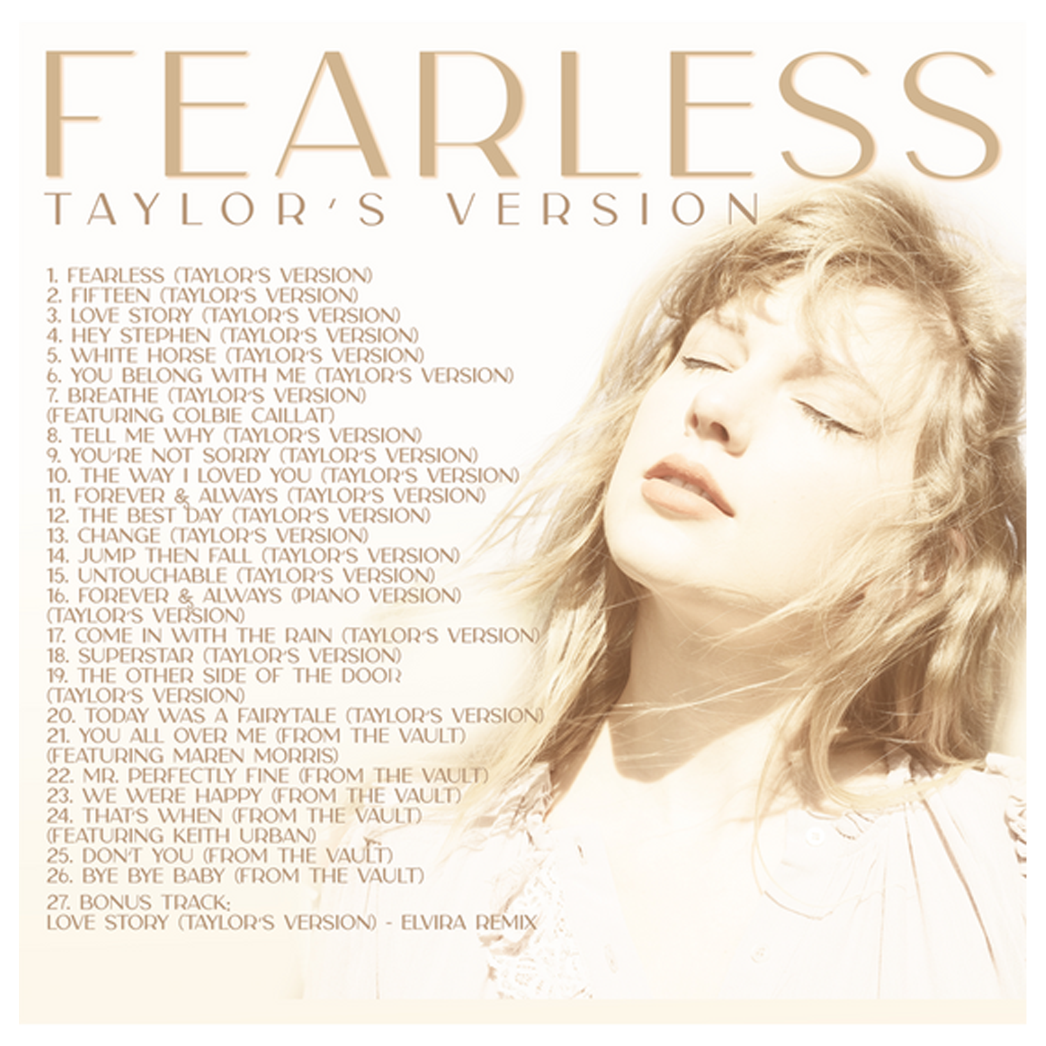 Taylor Swift - Fearless (Taylor’s Version) CD