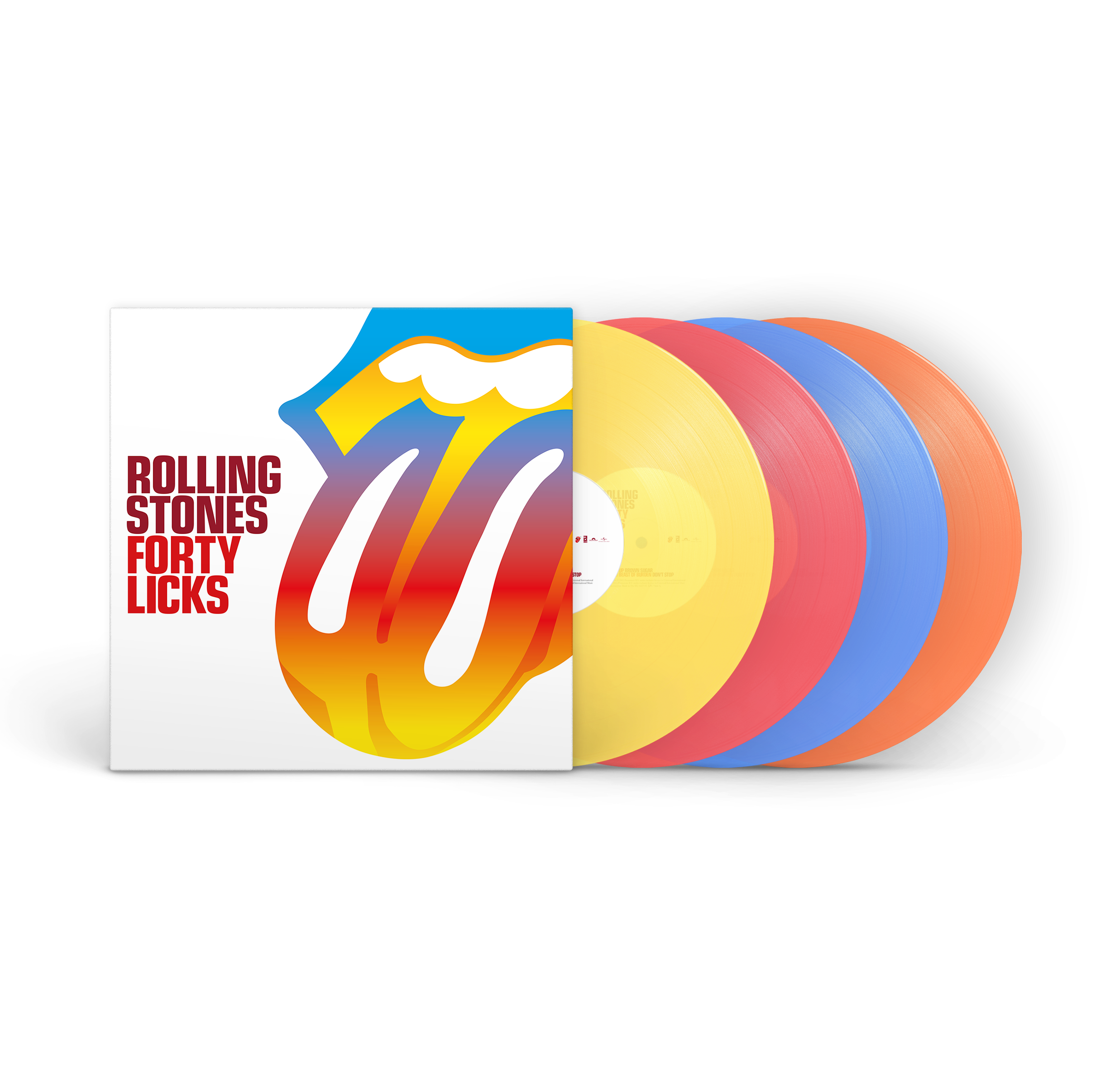 THE ROLLING STONES - 40 LICKS (4 LP) - UMG Africa