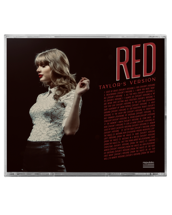 TAYLOR SWIFT - RED (TAYLOR’S VERSION) CD