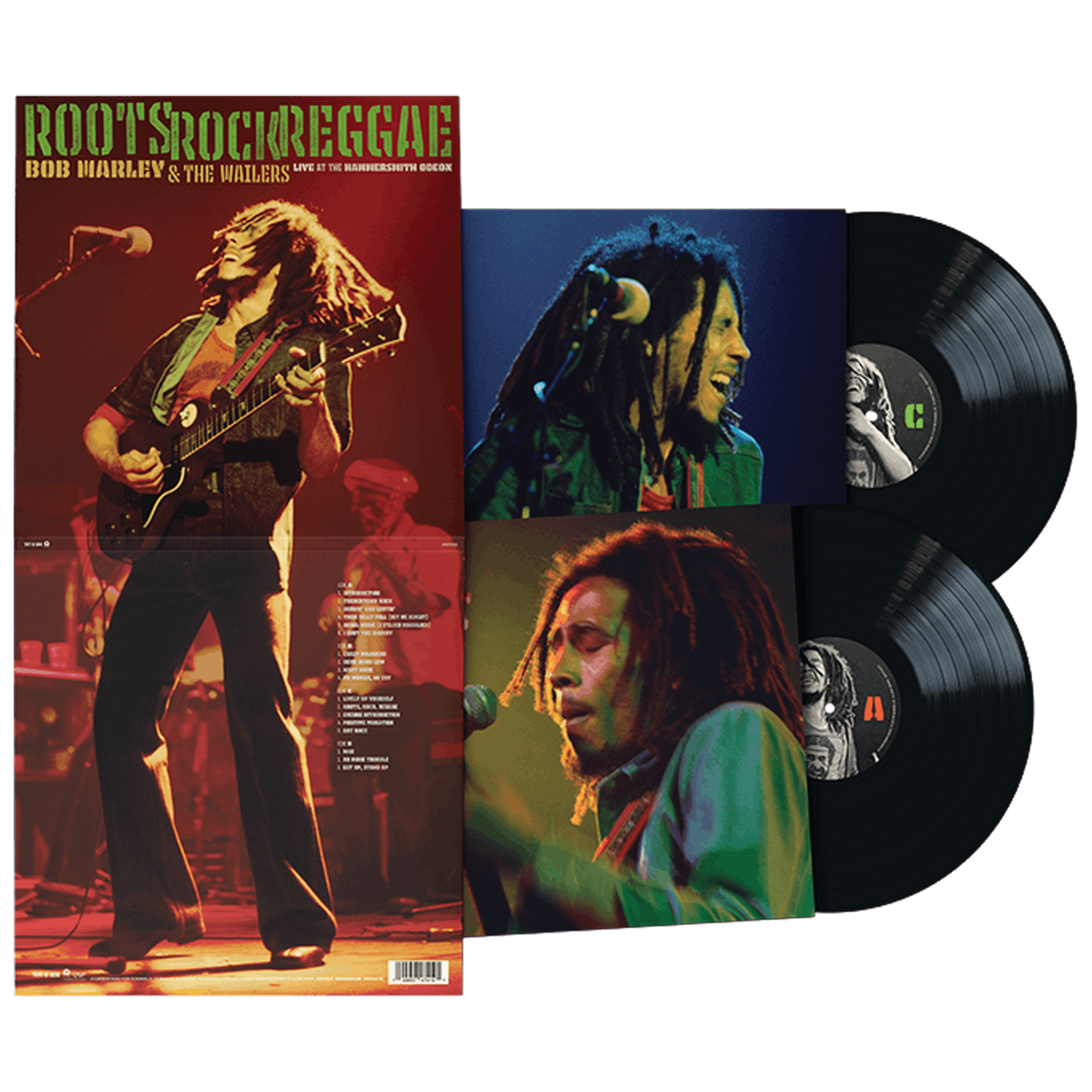 BOB MARLEY & THE WAILERS - ROOTS, ROCK, REGGAE: LIVE AT THE HAMMERSMITH (LP)