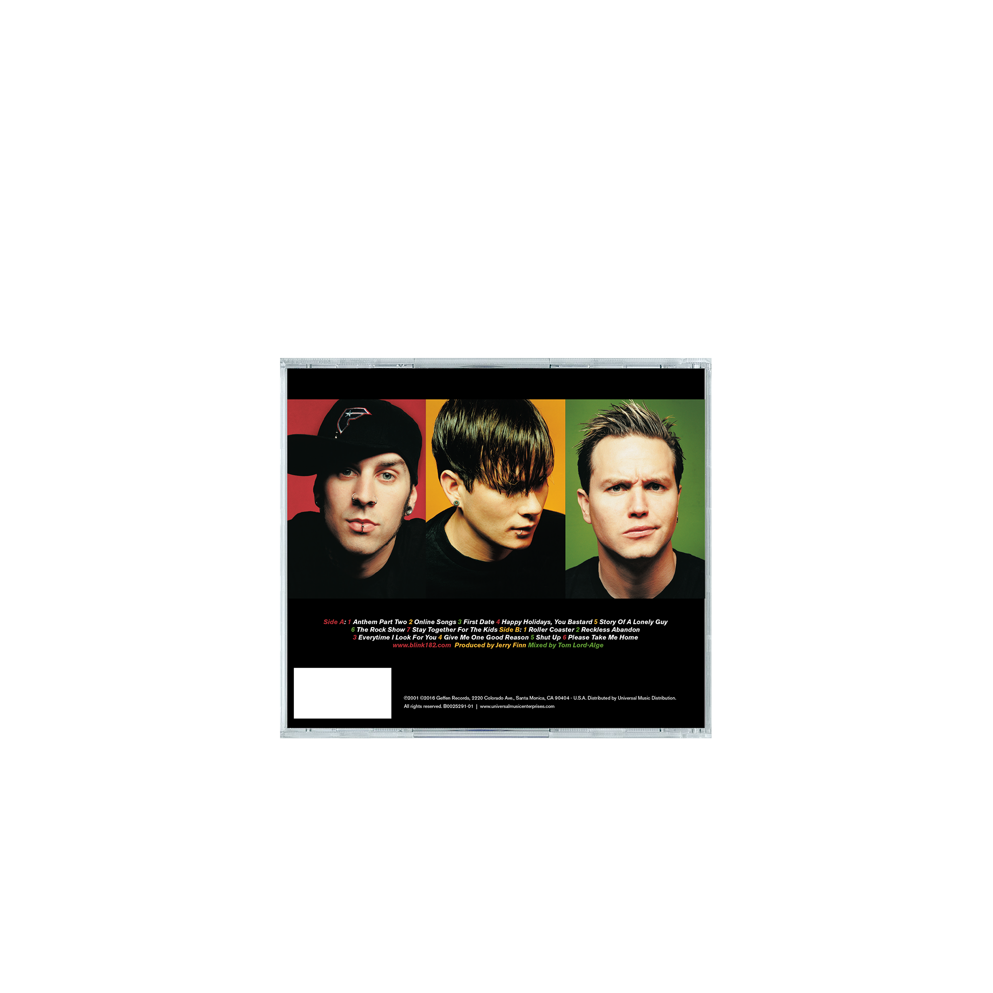 BLINK 182 - TAKE OFF YOUR PANTS AND JACKET (25 YEAR ANNIVERSARY EDITION) CD