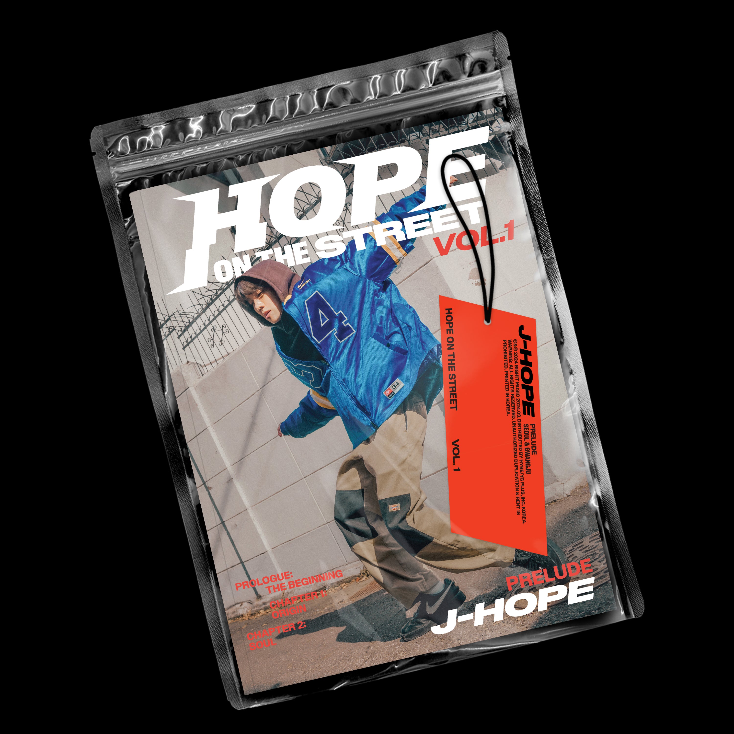 j-hope (BTS) -  HOPE ON THE STREET VOL. 1 (PRELUDE VERSION)(CD) - UMG Africa