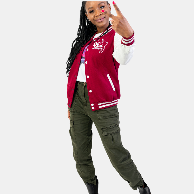 VARIOUS ARTISTS - DEF JAM WOMENS RED VARSITY JACKET - UMG Africa