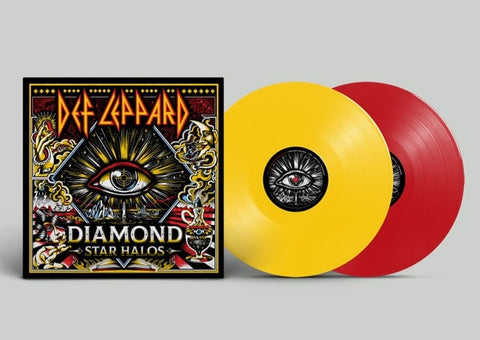 DEF LEPPARD - DIAMOND STAR HALOS (2LP RED/YELLOW COLOUR VINYL D2C ONLY) - UMG Africa