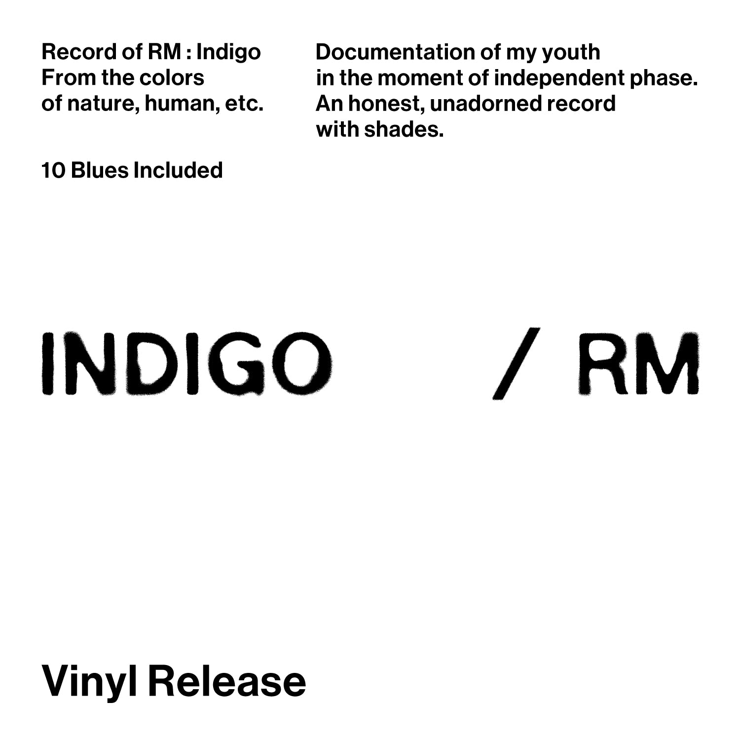 RM  - INDIGO (STANDARD 1LP) - UMG Africa