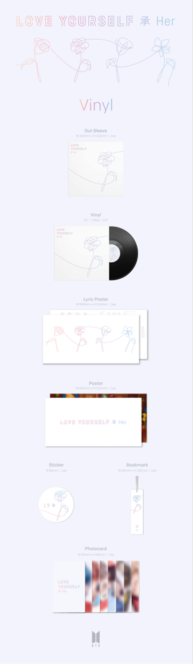 BTS - LOVE YOURSELF ‘HER’ (LP) - UMG Africa