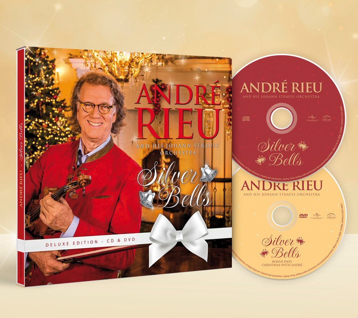 ANDRÉ RIEU & THE JOHANN STRAUSS ORCHESTR - SILVER BELLS (CD/DVD) - UMG Africa